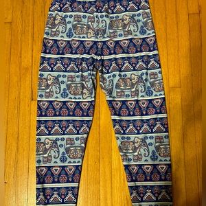 Super Decorative Leggings Great Condition